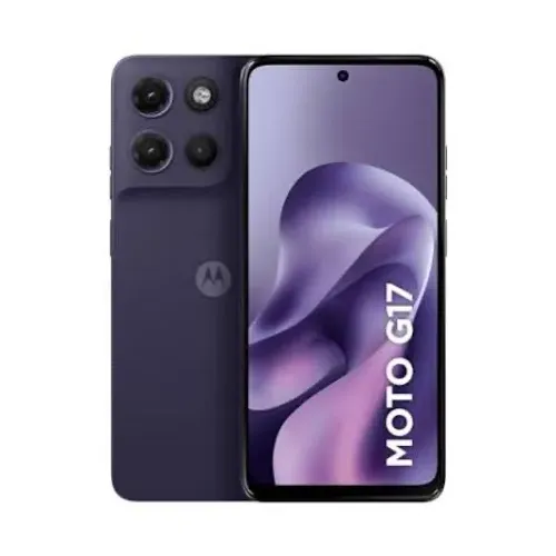 Motorola Moto G17 4G - 128GB 12GB 4GB RAM + 8GB RAM Roxo Novo Lacrado
