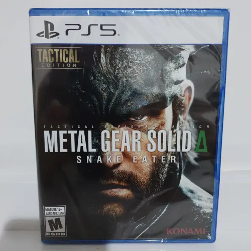 ( NOVO ) ( LACRADO ) Metal Gear Solid Delta Snake Eater PS5 Midia Fisica