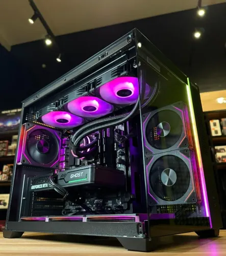 (LOJA FÍSICA) Pc Inter gamer Ryzen 7 5700X + Rtx 5060, 32GB