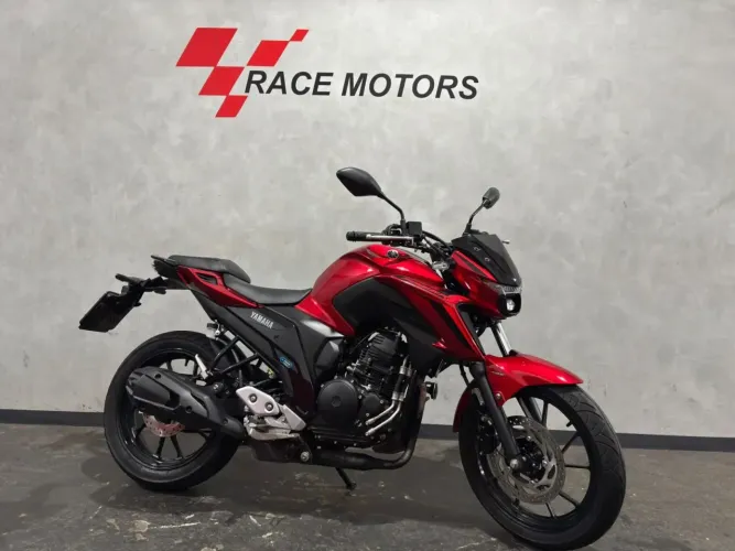 YAMAHA FZ25 FAZER CONNECTED ABS VERMELHO 2025