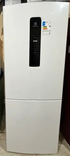  Vendo Geladeira Electrolux Frost Free Inverter 490L Experience - Inverse Branca