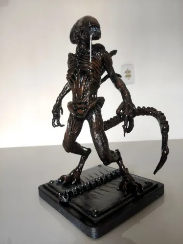 Escultura Alien o 8 Passageiro