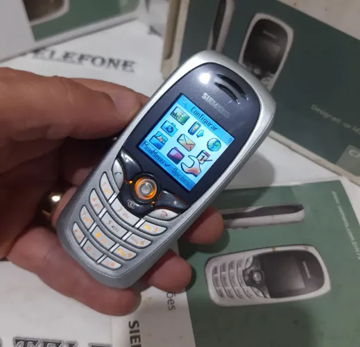 Siemens c72 celular antigo RELIQUIA 2003 impecável desbloqueado 
