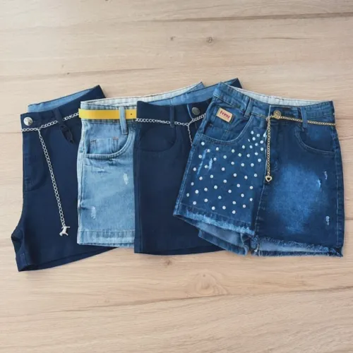 Saias e shorts jeans