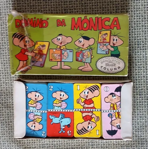 Dominó antigo Turma da Mônica