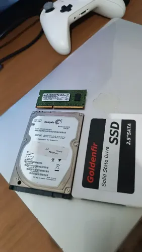 Hd e SSD para PS4 ou notebook funcionando perfeitamente