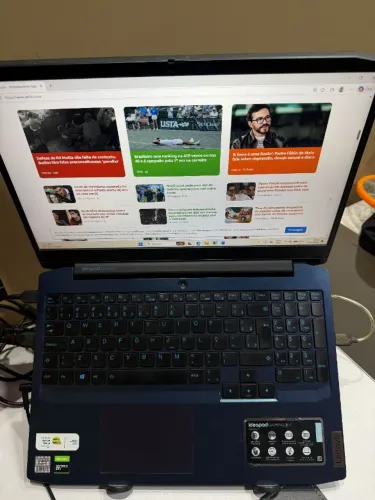 Notebook Lenovo Ideapad Gaming 3i Core i7 GTX 1650