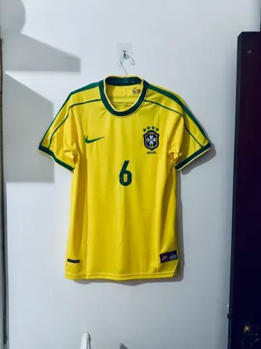 Camisa Brasil 1998 Roberto Carlos