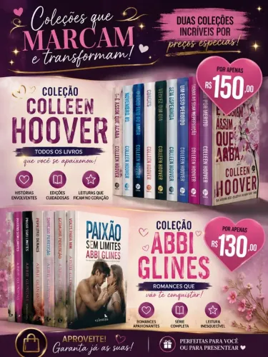 Coleção de livros best seller