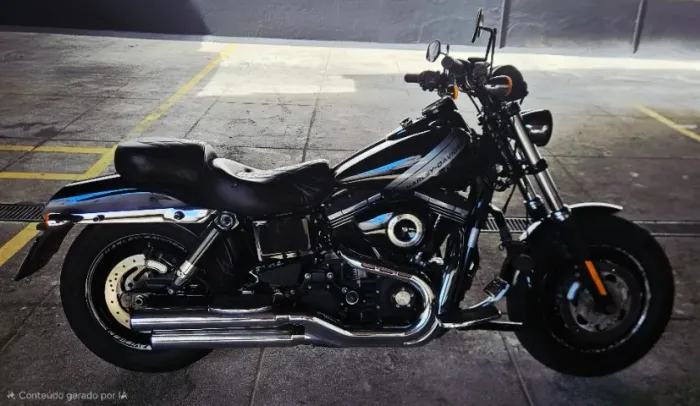 Fat Bob 2016 ótimo estado revisão em dia