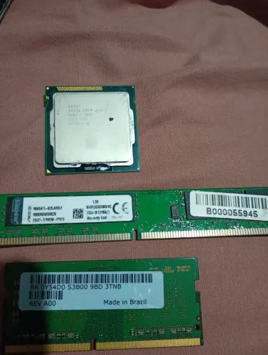 Hardware PC e Notebook DDR3 + Intel Core i3 ? Funcionando