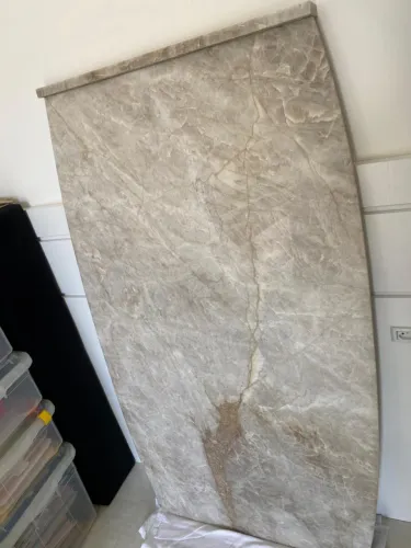 Mesa de Jantar mármore Quartizito Taj Mahal 1,40x0,9m