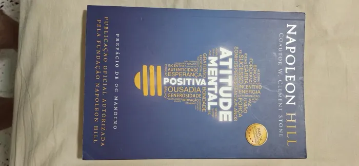 Livro Atitude mental positiva de Napoleon Hill