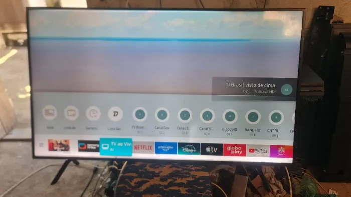 Tv 55 smart 4k gigante e linda