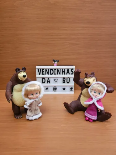 Boneca Masha e o Urso lote
