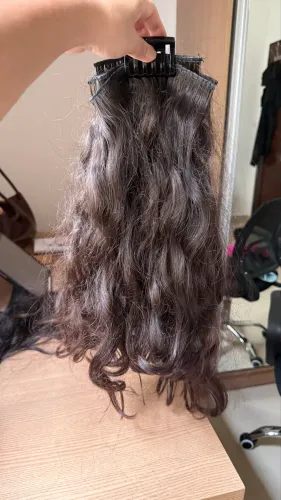 Mega Hair Ondulado 55cm - 140g | Técnica de Tela | 4 Telas