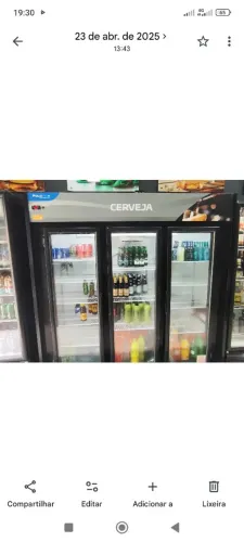 Vendo uma cervejeira semi nova