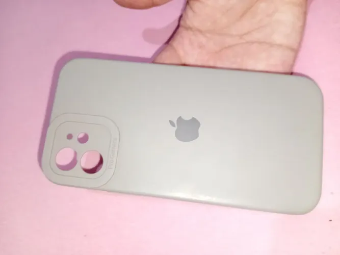 Capa para iPhone 12 ou 12 pro cinza nova
