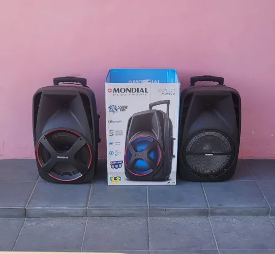 2 Cxs Amplificada CM550 Mondial