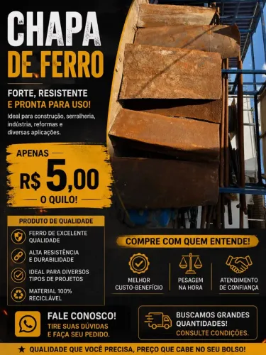 Chapa de ferro