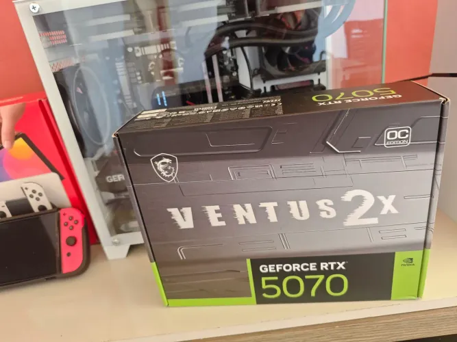 RTX 5070 MSI OC 12gb backplate metal