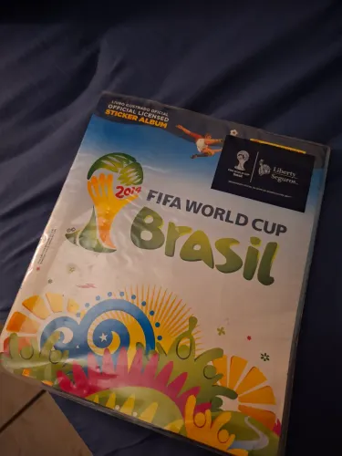 Álbum Copa do Mundo 2014 Brochura + Capa protetora