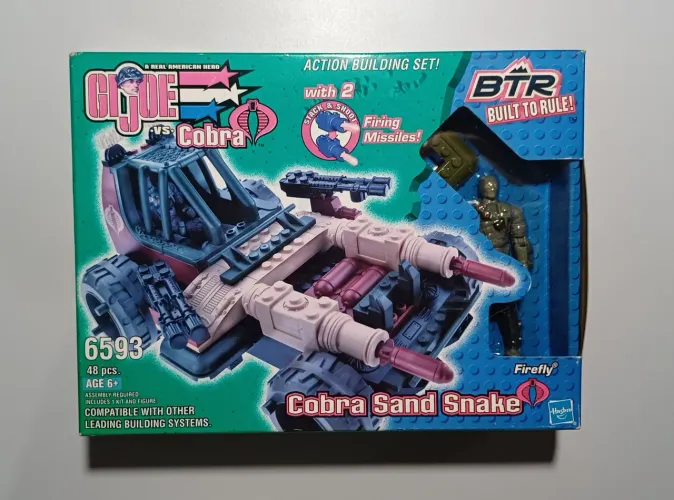 G. I. Joe BTR Cobra Sand Snake