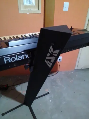 ESTANTE TECLADO ANTIGA ASK EM FERRO MELHOR QUE STAY 1.300