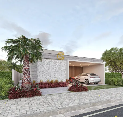 Casa Térrea para Venda em Cascavel, Brasília, 3 dormitórios, 3 suítes, 4 banheiros, 2 vaga
