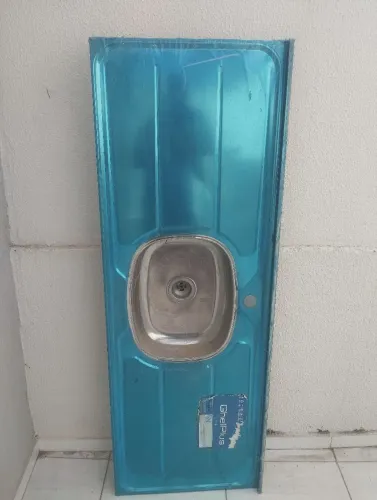 Pia de Cozinha Inox GhelPlus - Nova (Com plástico de proteção)