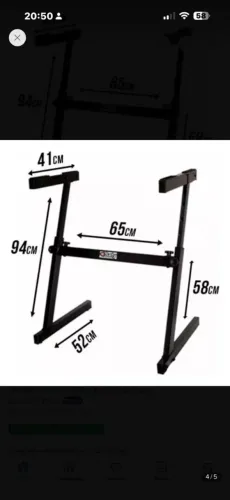 Suporte para teclado