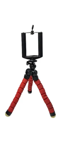 Mini Tripé Flexível Articulado Polvo Com Suporte Celular Usado