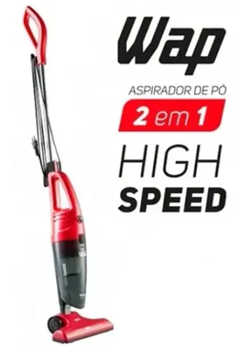 Aspirador de Pó 2 em 1 Vertical High Speed 1000w Filtro Hepa - Marca: WAP