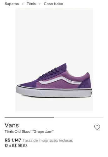 Vendo tênis Vans numeração 40 nunca usado , não acompanha caixa 