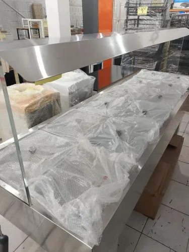 Carrinho de buffet edanca 12 cubas