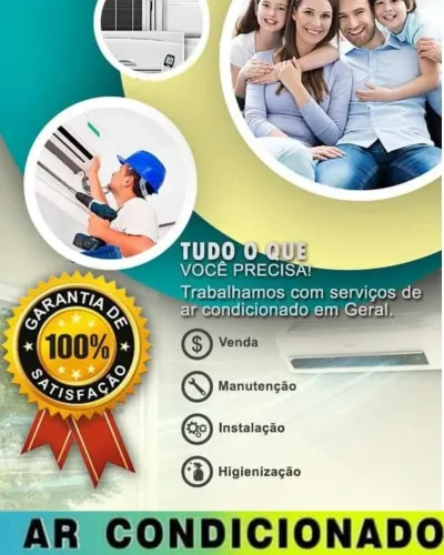 Instalação profissional de ar condicionado