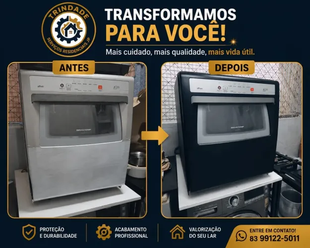 Envelopamento de eletrodomésticos 