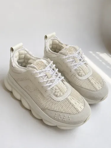 Versace Chain Reaction Branco Original Nº 41 - Tênis Premium