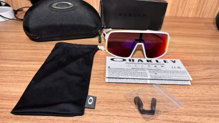 Oakley Sutro S Branco (Original) - Ideal Para Reposição De Lente