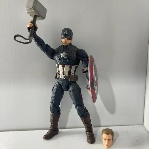 Marvel Legends Capitão América Worthy Avengers Endgame exclusivo Walmart
