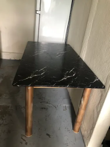 Mesa quadrada para vender de mármore 