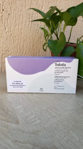 Sabonetes Natura Tododia Algodão (2 unidades)