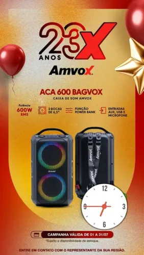 Caixa de som nova