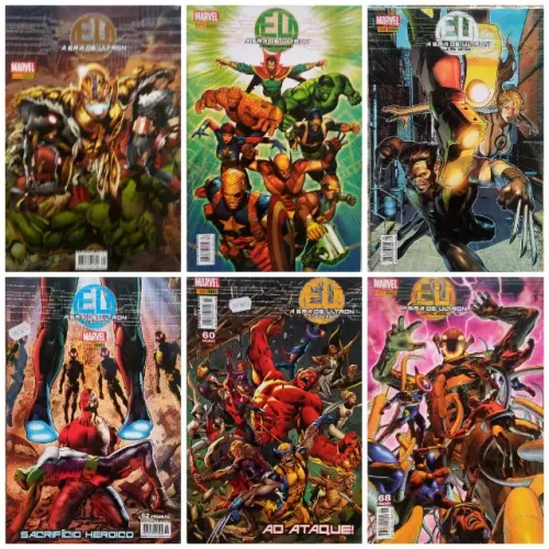 ? COLEÇÃO MARVEL - A ERA DE ULTRON | PANINI COMICS ?