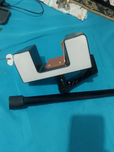 flash externo com base para câmera