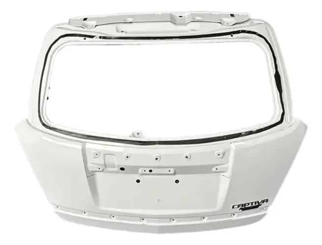 Capo Tampa Traseira Gm Captiva 2014 Branco