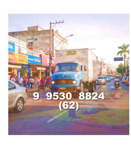Frete! Disponível para Parque Santa Rita, Jardim América, e Parque Industrial!