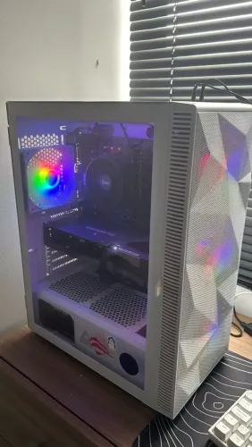 Gabinete Gamer Montech X3 Mesh White (Apenas Gabinete + 6 Fans)