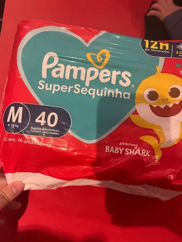 Fralda Pampers M
