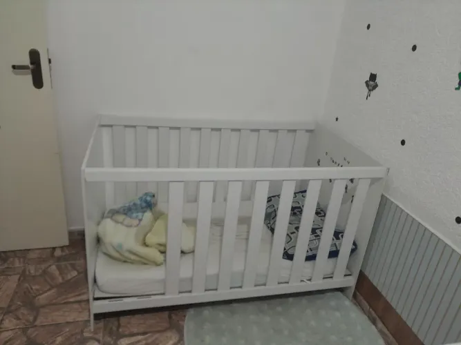 Berço Americano Branco - Desapego (No estado em que se encontra)